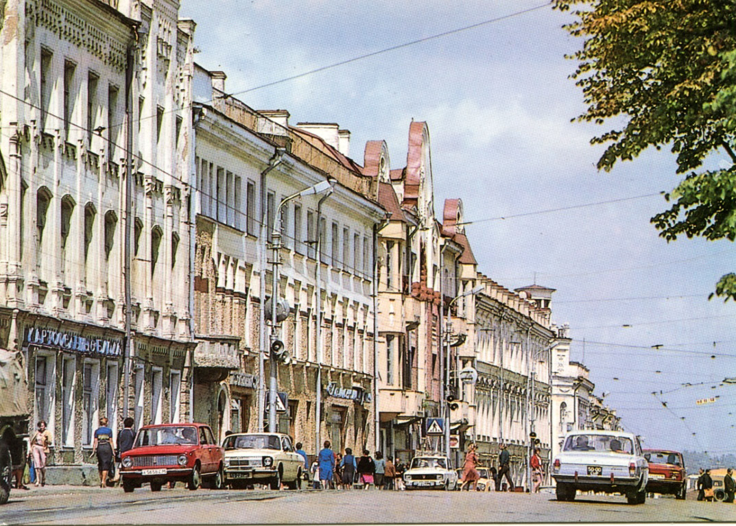 Smolensk — Dismantling and abandoned lines; Smolensk — Historical photos (1945 — 1991); Smolensk — Tramway lines, ifrastructure and final stations