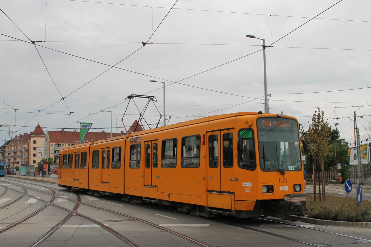 Budapest, Duewag TW6000 № 1524