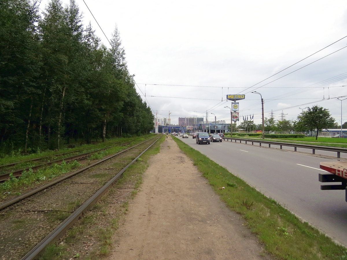 Санкт Петербург — Трамвайные линии и инфраструктура; Санкт Петербург — Троллейбусные линии и инфраструктура