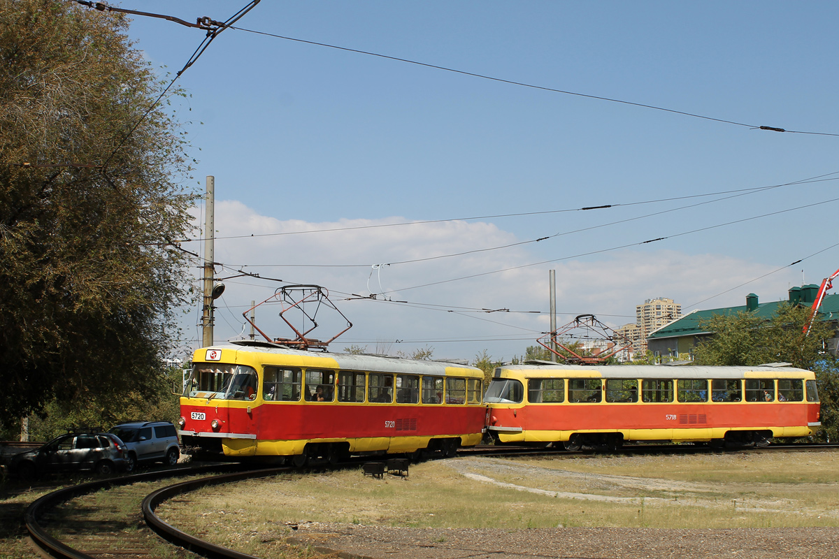 Валгаград, Tatra T3SU № 5720; Валгаград, Tatra T3SU № 5718