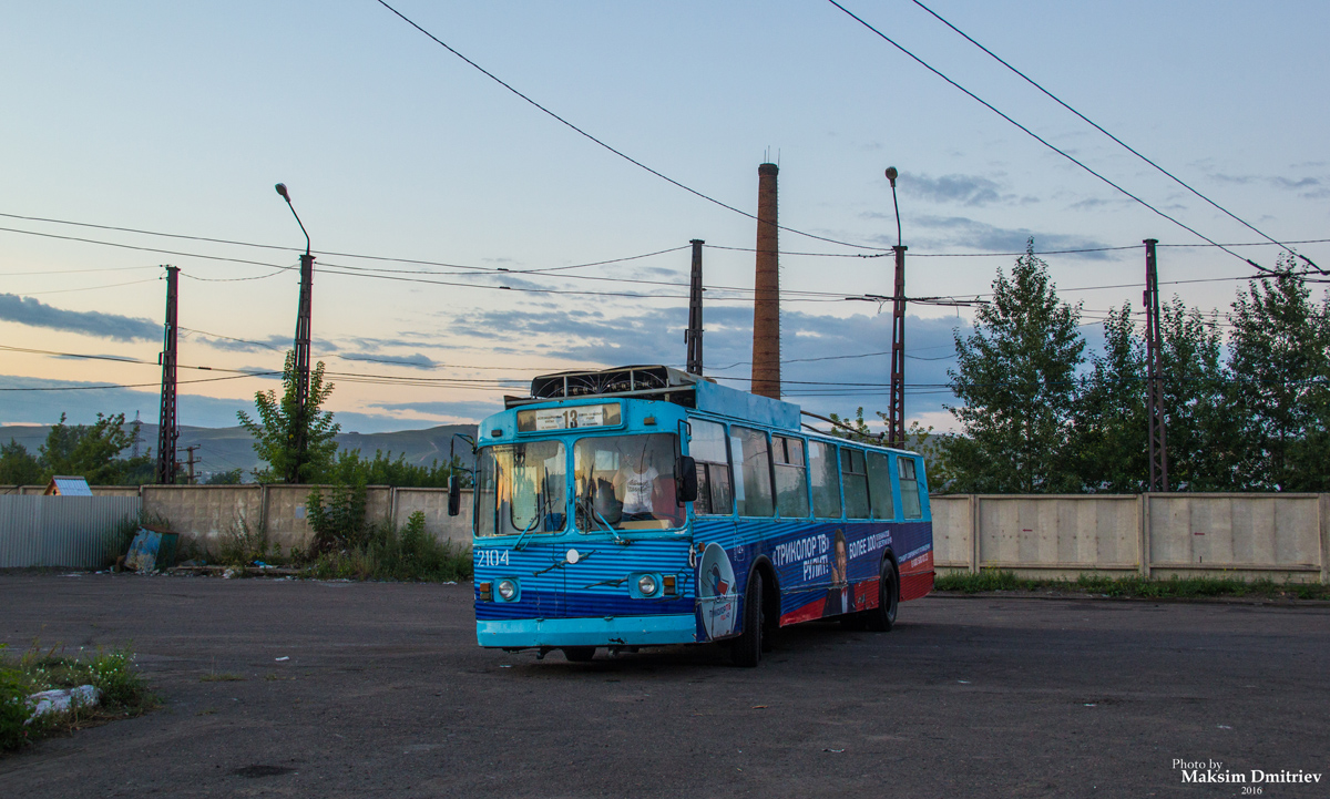 Красноярск, ЗиУ-682 КВР Красноярск № 2104