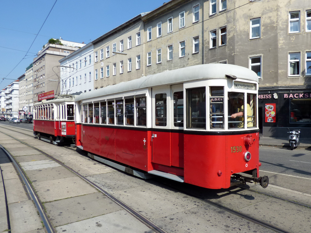 Vienna, Lohner Тype k6 č. 1530; Vienna — Tramwaytag 2016