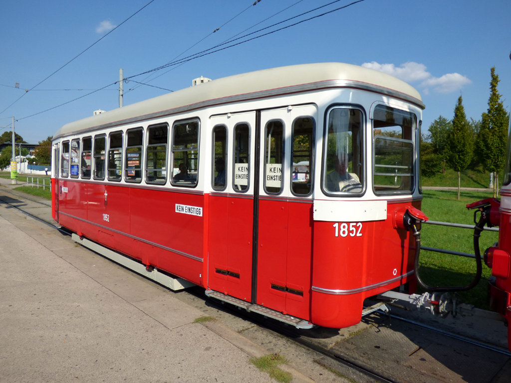维也纳, Gräf & Stift Type l3 # 1852; 维也纳 — Tramwaytag 2016