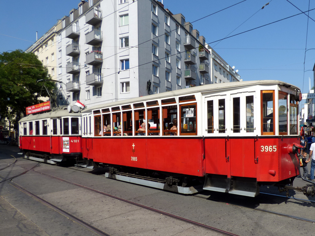 Vienna, Simmering Type  k5 № 3965; Vienna — Tramwaytag 2016