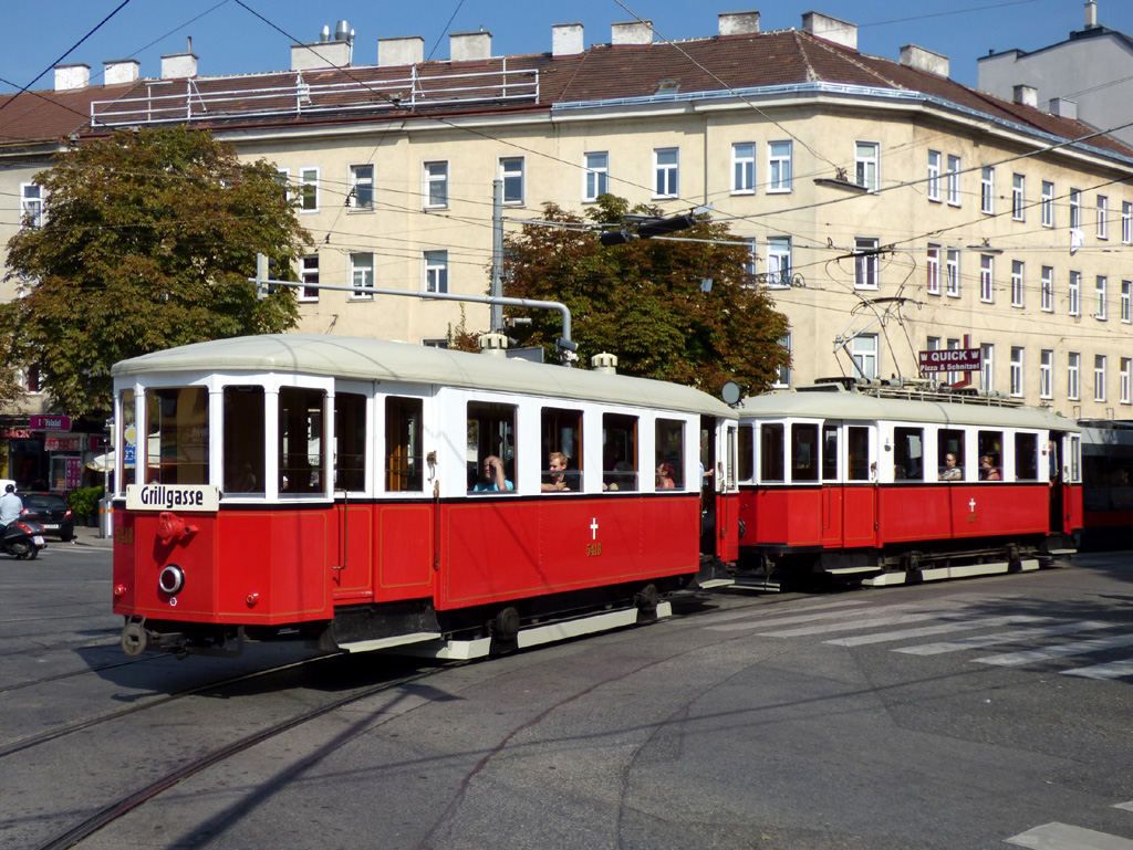 Вена, HW Type  m3(aw) № 5418; Вена — Tramwaytag 2016