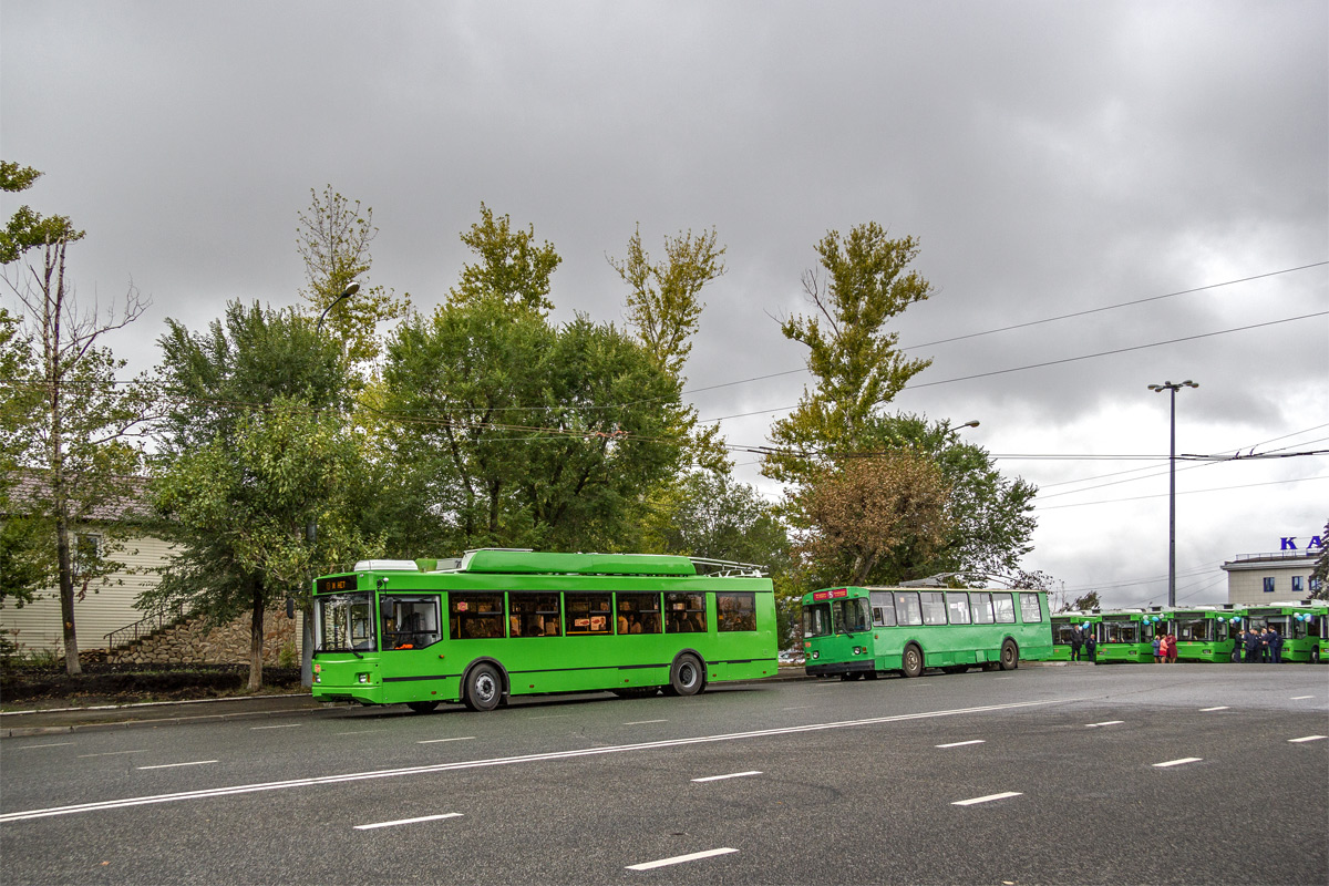Kazan, Trolza-5275.03 “Optima” # 2345; Kazan, ZiU-682V-013 [V0V] # 1236; Kazan — New trolleybuses; Kazan — Presentations of new vehicles