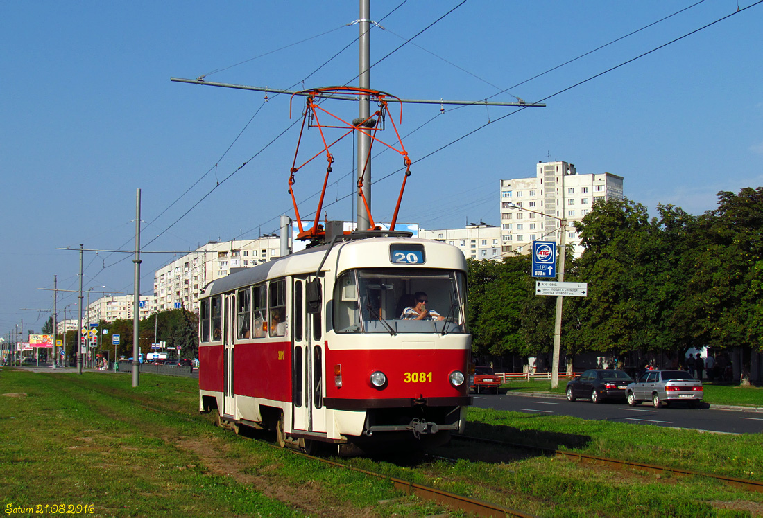 Харків, Tatra T3SUCS № 3081