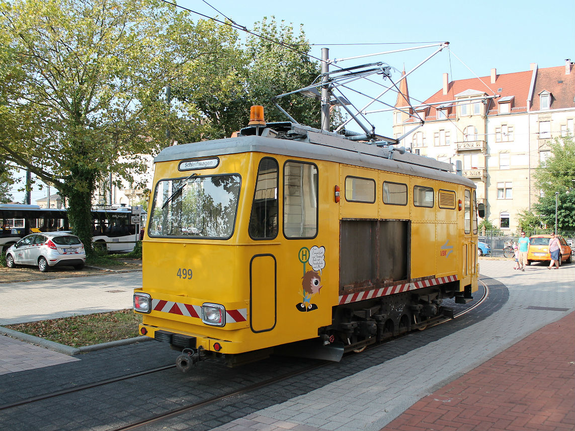 Karlsruhe, Schörling 2-axle service car № 499