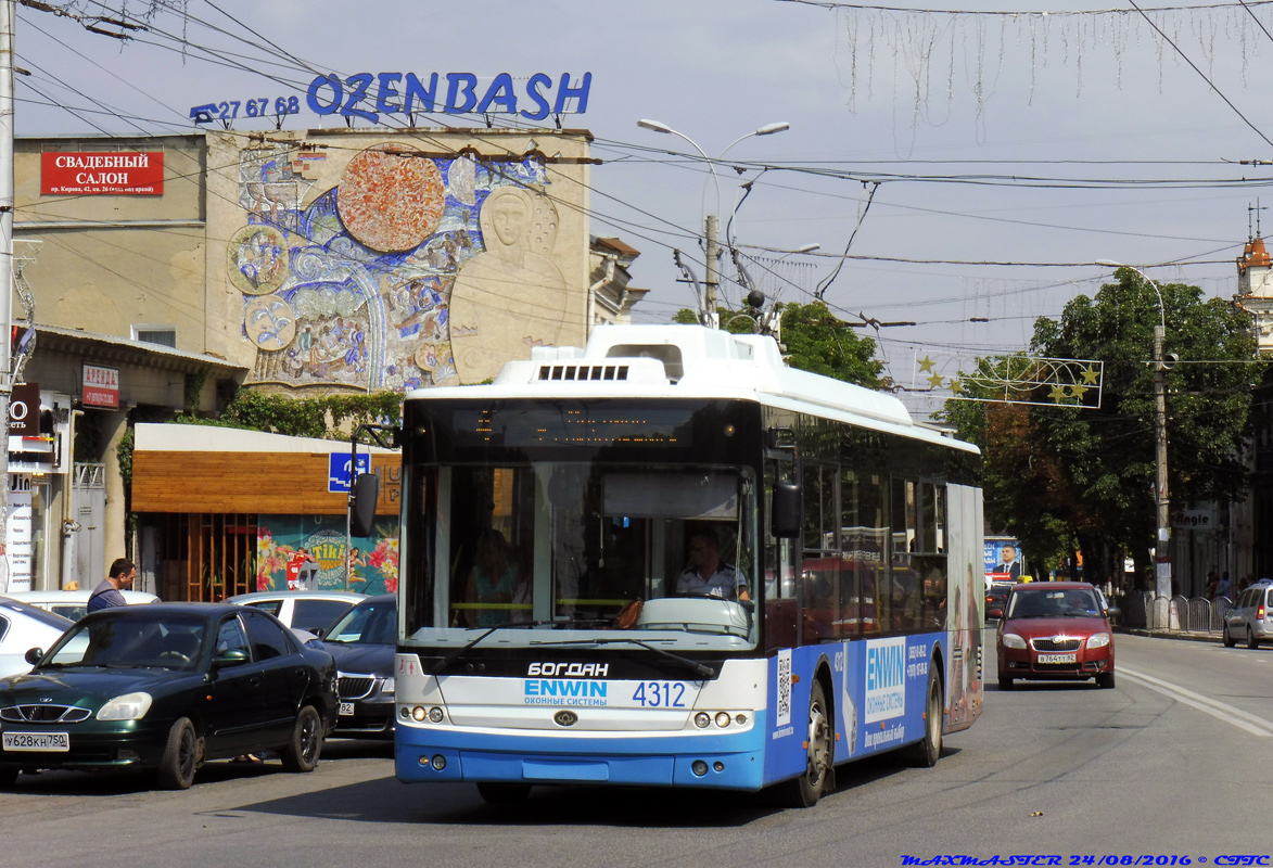 Кримски тролейбус, Богдан Т70110 № 4312