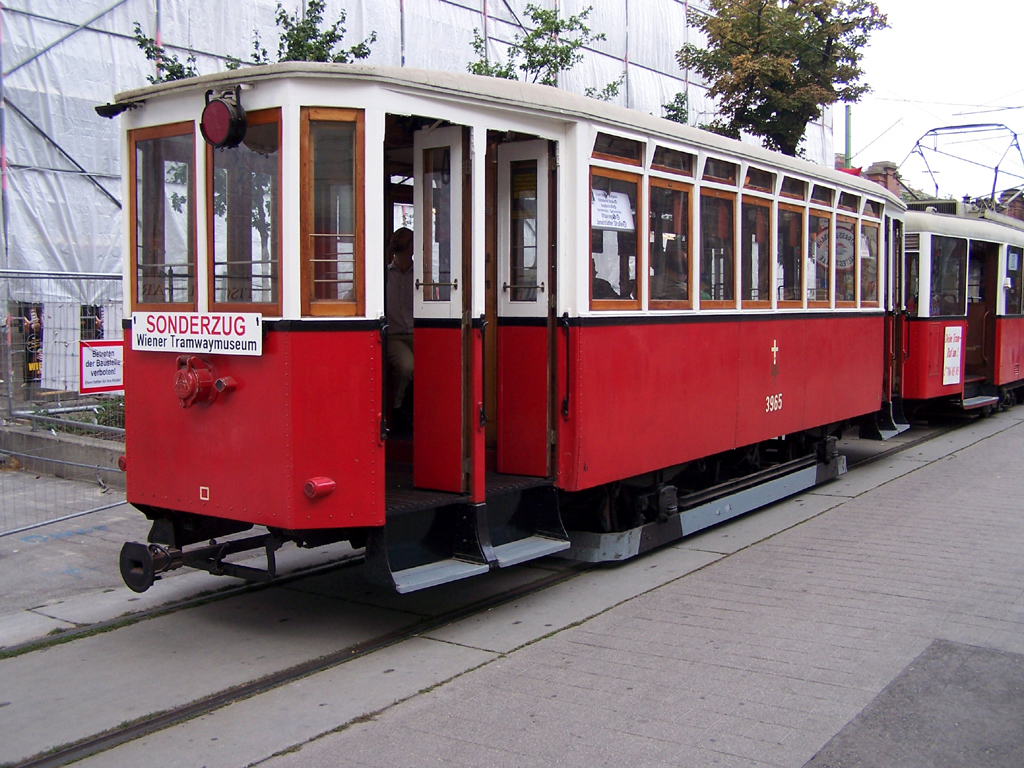 Vienna, Simmering Type  k5 № 3965; Vienna — Tramwaytag 2012