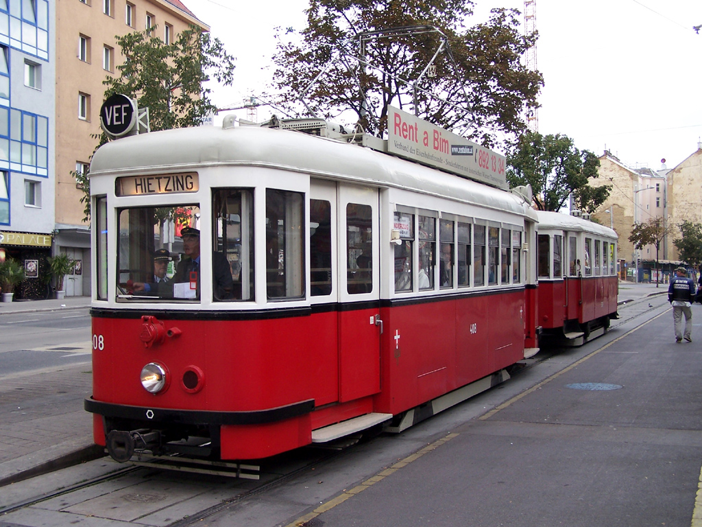 Вена, Lohner Type T1 № 408; Вена — Tramwaytag 2012