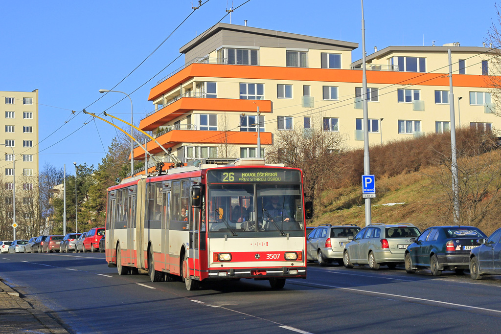 Брно, Škoda 15TrM № 3507