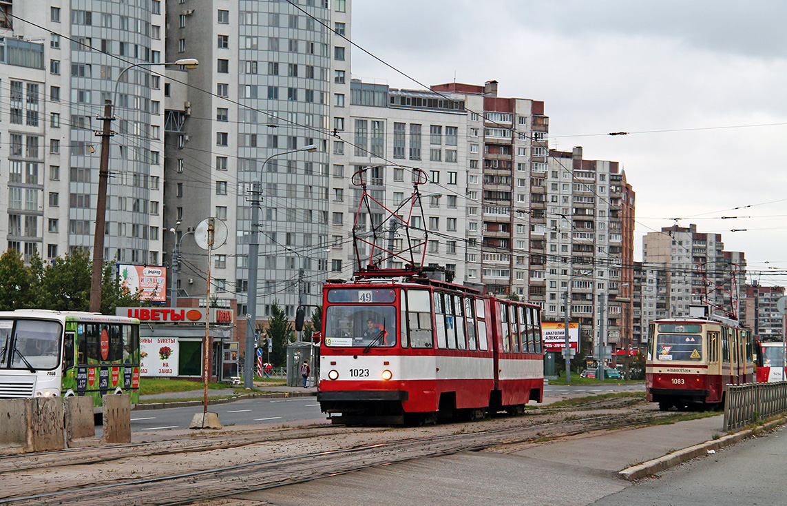 Санкт-Петербург, ЛВС-86К № 1023