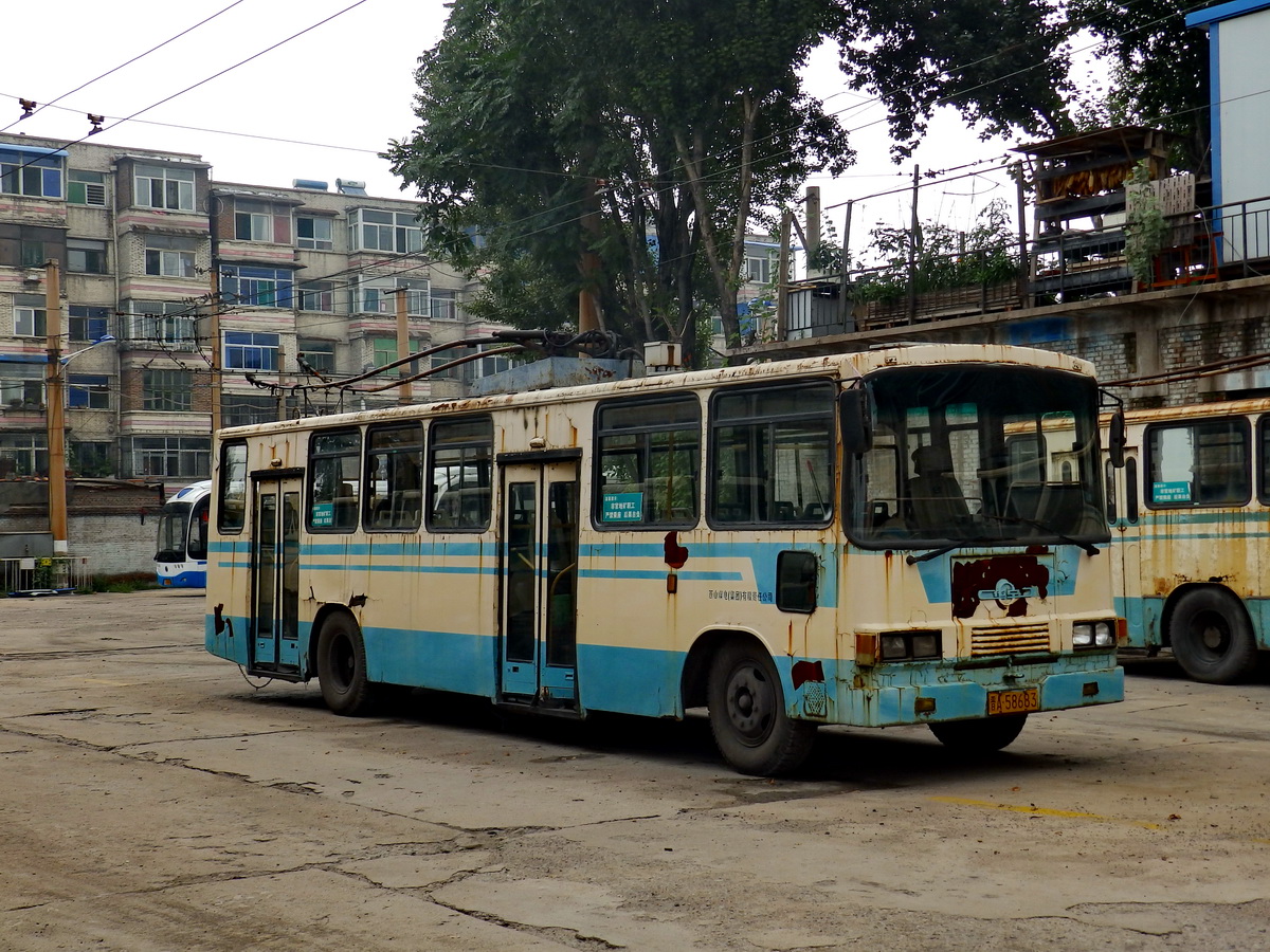 Тайюань, Beijing BJD 542 № 晋A 58683; Тайюань — Троллейбусное депо Гуанди