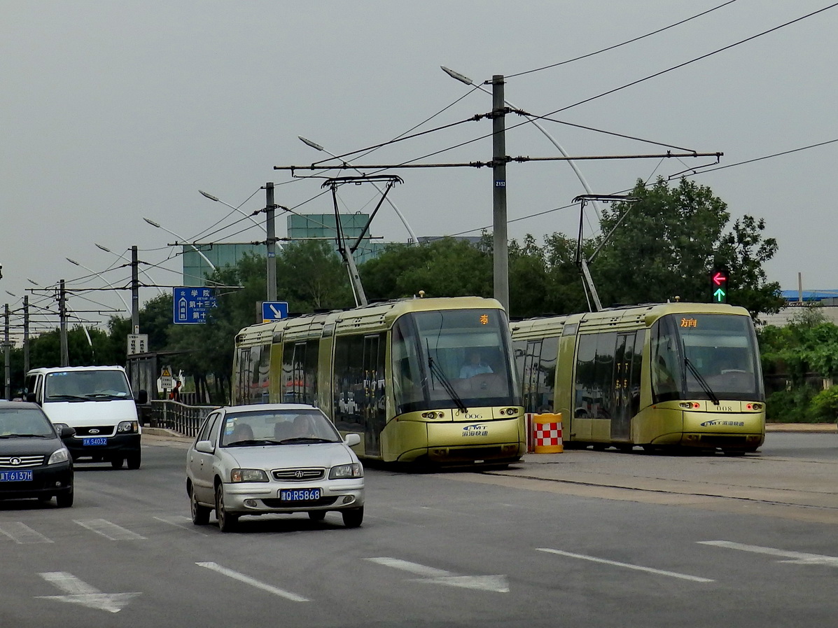 Tianjin, Translohr STE 3 № 006; Tianjin, Translohr STE 3 № 008