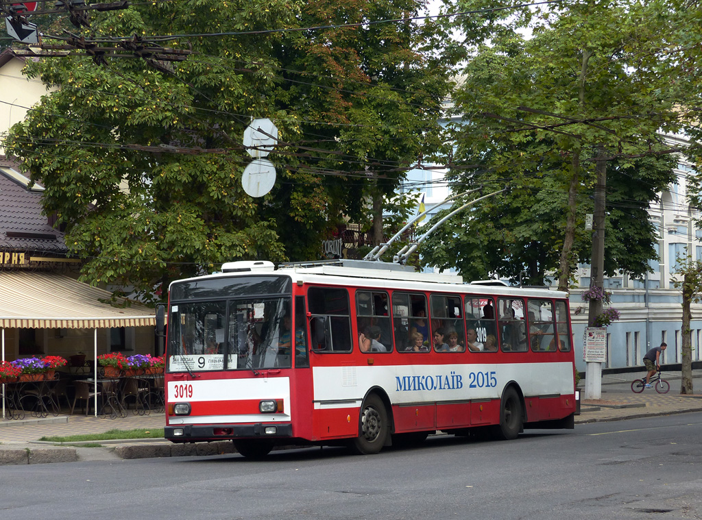 Николаев, Škoda 14TrR № 3019