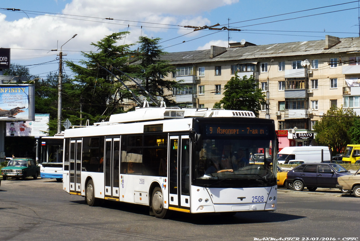 Крымский троллейбус, СВАРЗ-МАЗ-6275 № 2508
