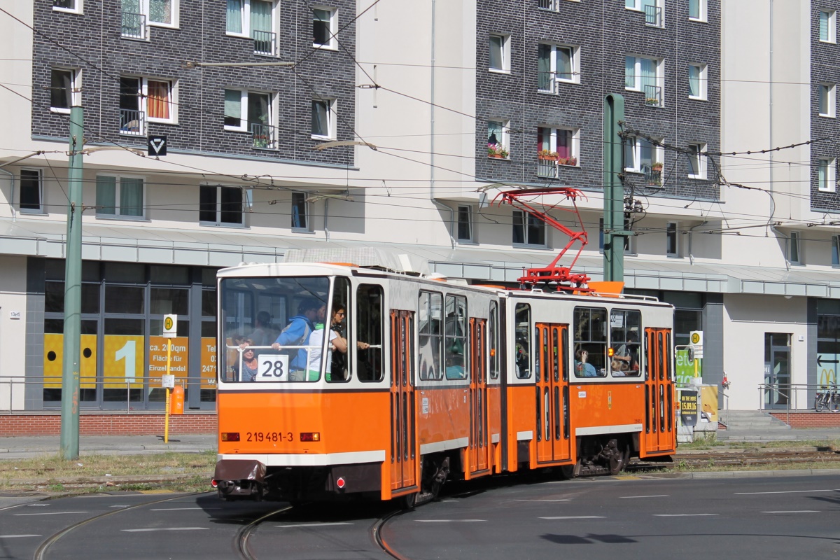 Berlín, Tatra KT4D č. 219 481-3