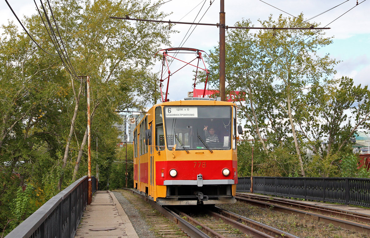 Екатеринбург, Tatra T6B5SU № 778