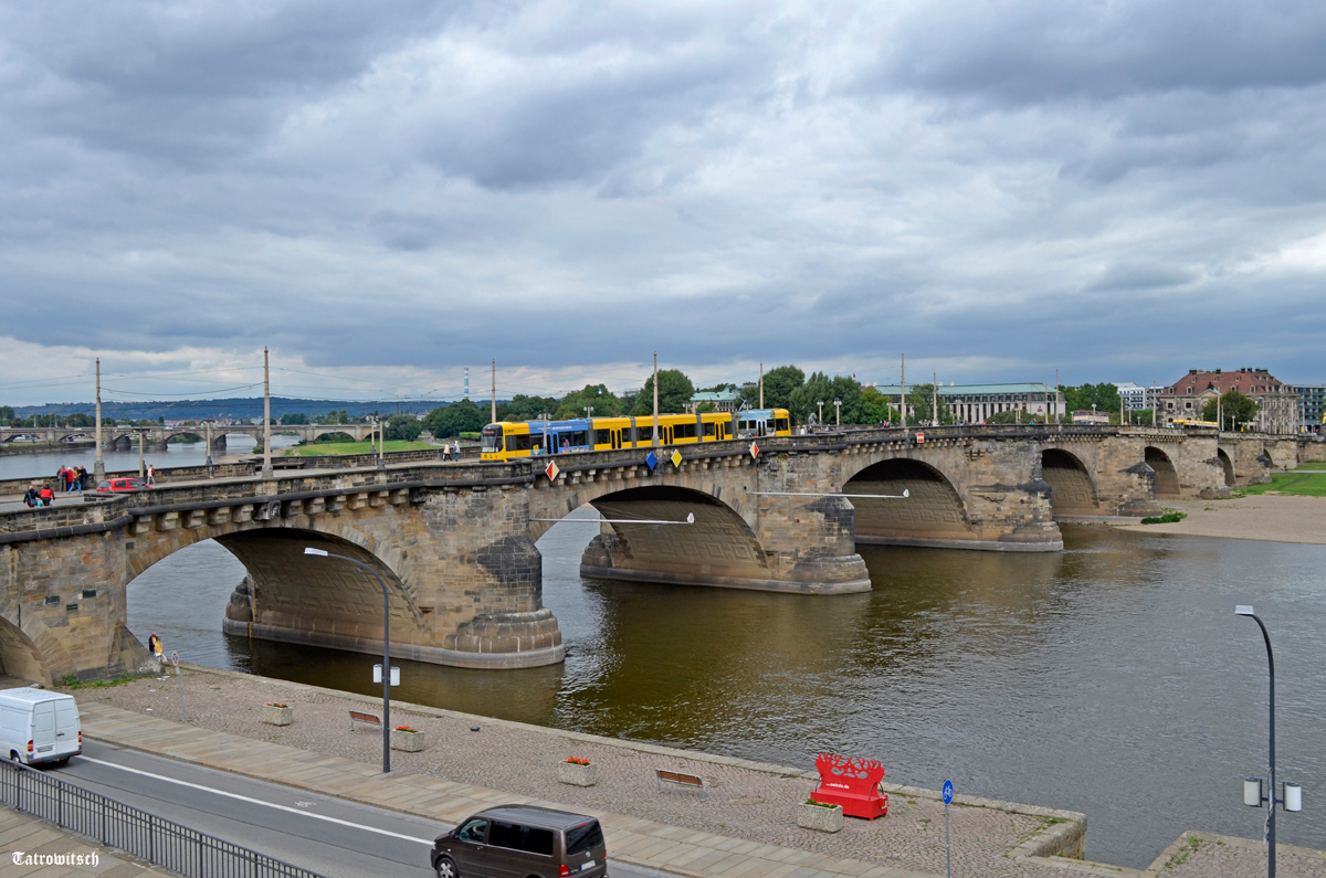 Дрезден — Трамваи и мосты