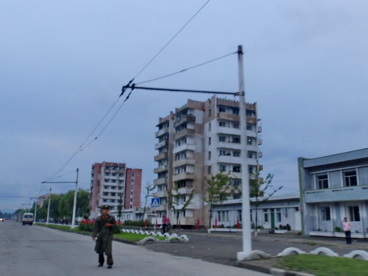 Wŏnsan — Trolleybus Lines and Infrastructure