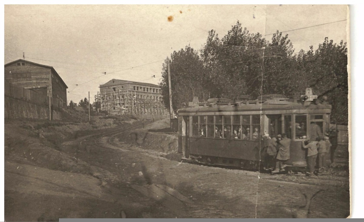Владивосток — Исторические фотографии — трамвай (1912-1945)