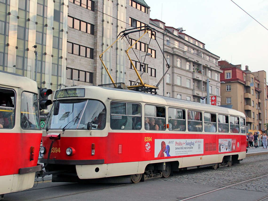 Прага, Tatra T3R.P № 8394