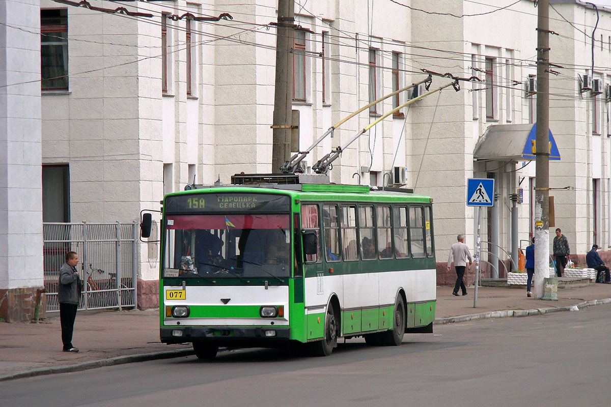 Житомир, Škoda 14TrM № 077