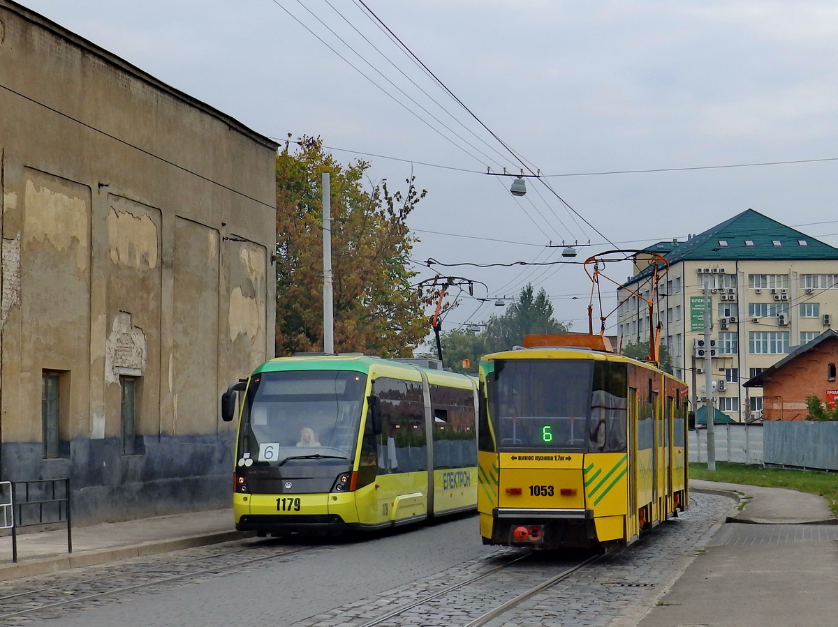Львов, Tatra KT4SU № 1053