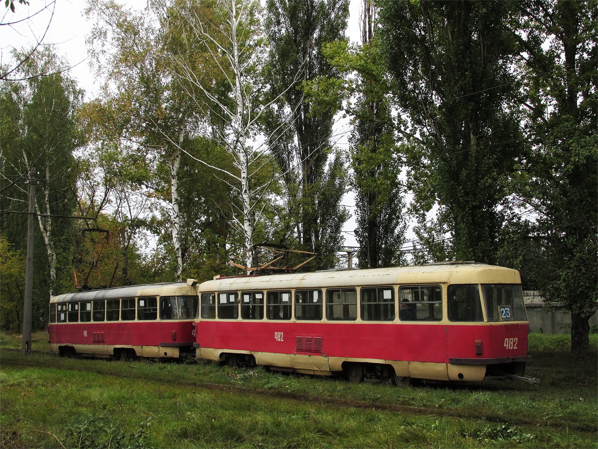 Харьков, Tatra T3SU № 482