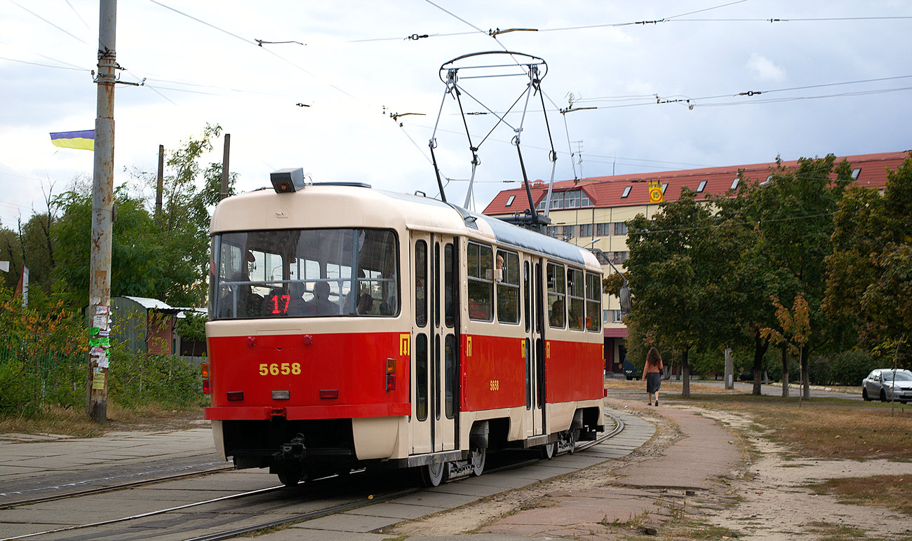 Kiova, Tatra T3SUCS # 5658