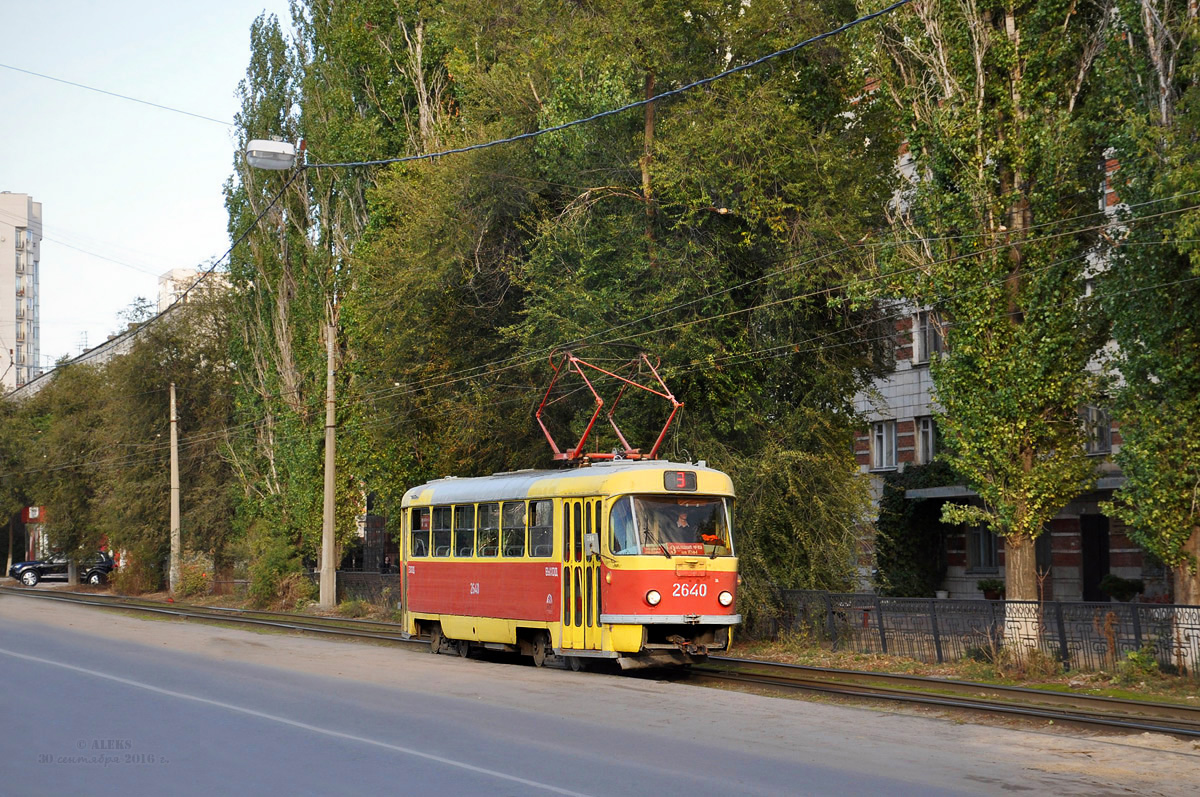 Volgograd, Tatra T3SU (2-door) Nr 2640