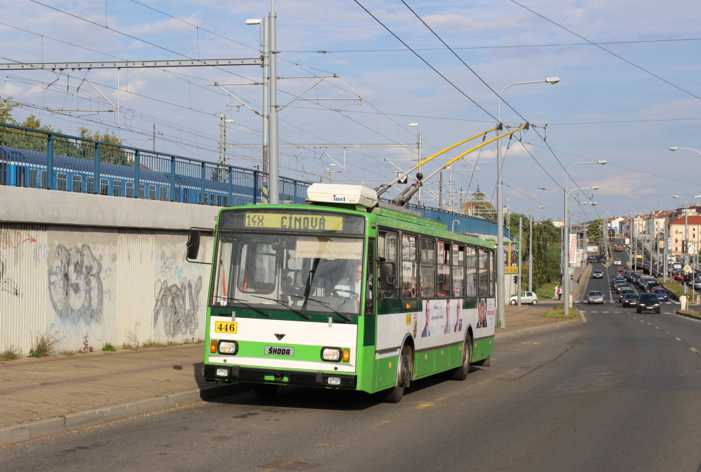 Plzeň, Škoda 14TrM № 446