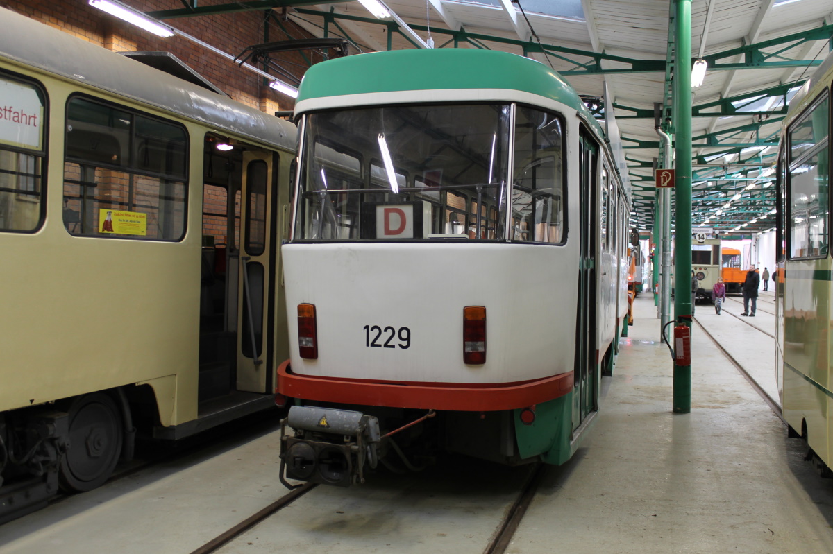 Магдебург, Tatra T4DM № 1229; Магдебург — Прощание с Татрами (27.01.2013)