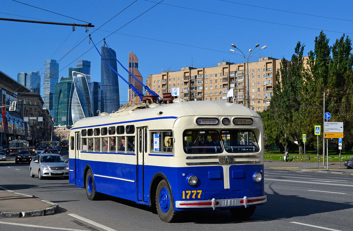 Москва, МТБ-82Д № 1777; Москва — Парад к 83-летию троллейбуса 1 октября 2016