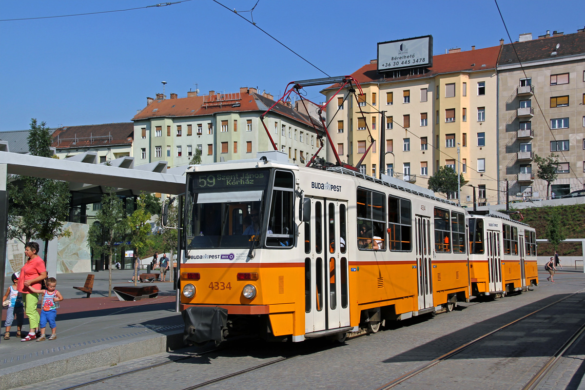 Budapešta, Tatra T5C5K2 № 4334
