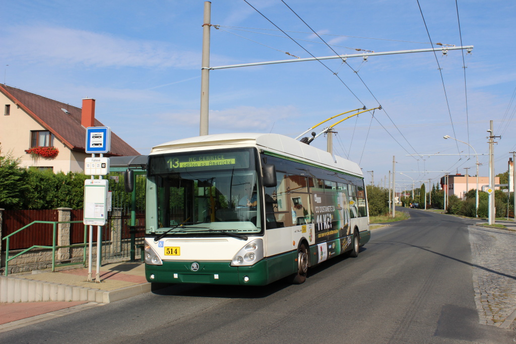 Plzeň, Škoda 24Tr Irisbus Citelis č. 514