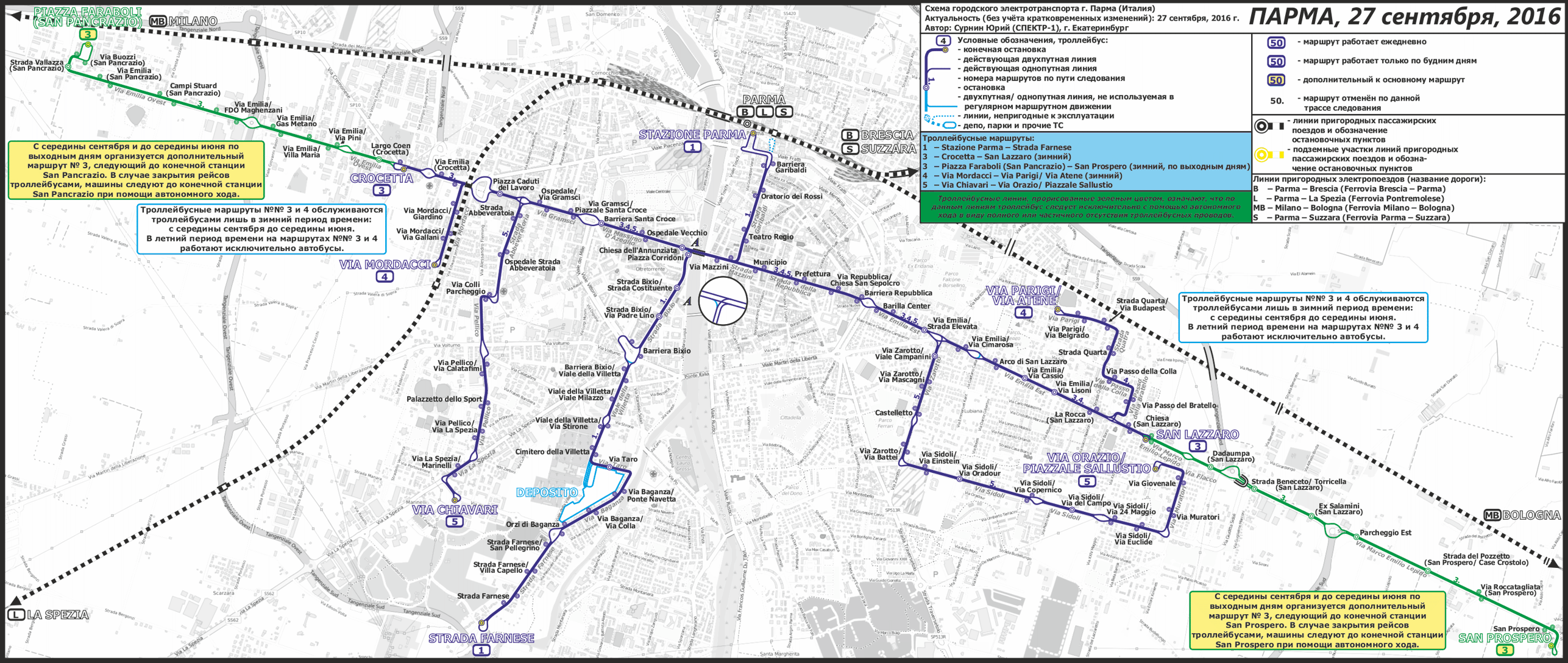 Parma — Maps