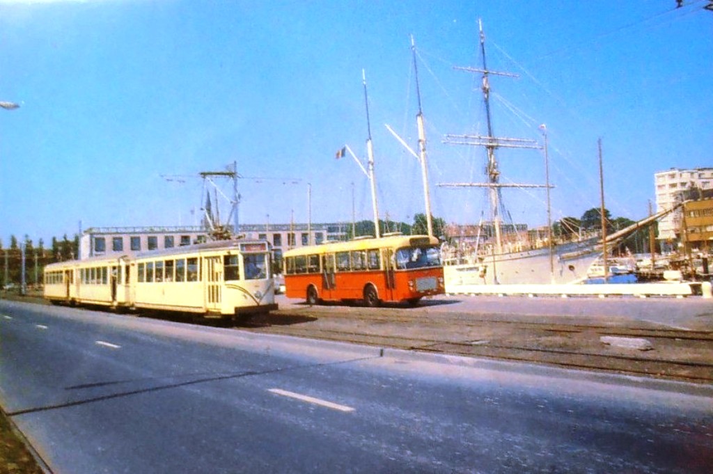 Береговой трамвай — Исторические фотографии — Электрический трамвай (тип S/SE/SO)