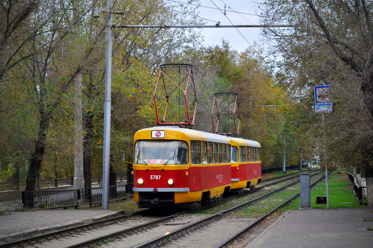 Volgograd, Tatra T3SU # 5787; Volgograd, Tatra T3SU # 5788