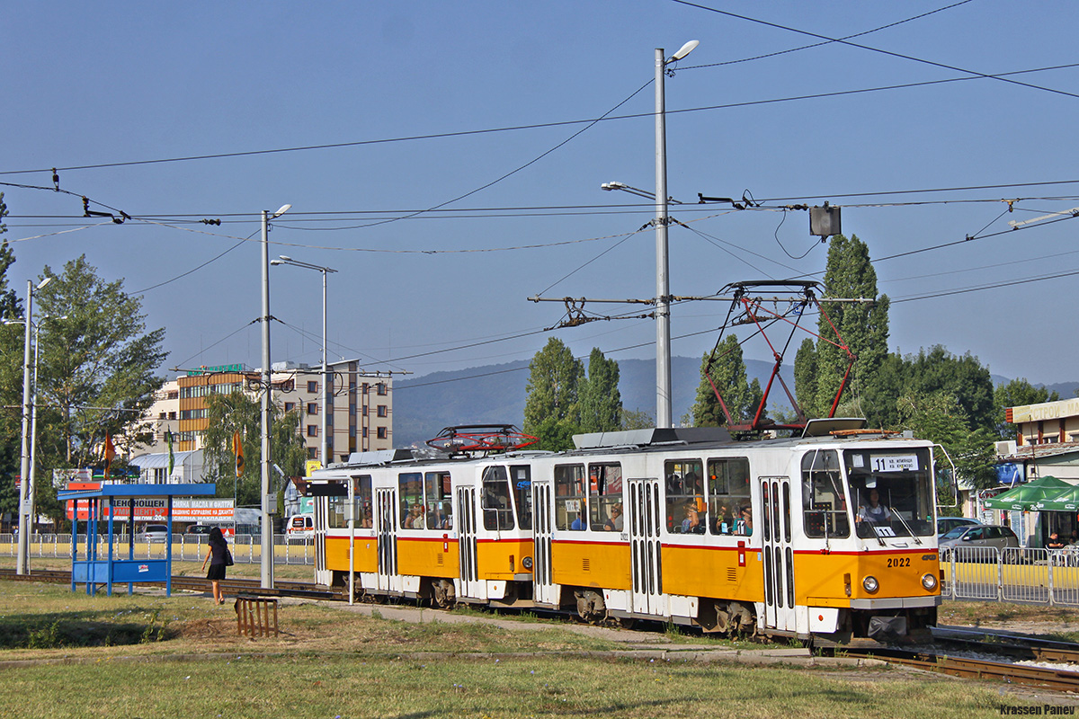 Sofia, Tatra T6A2B N°. 2022
