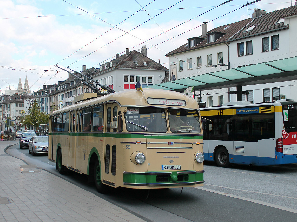 Золинген, Henschel/Uerdingen/Kiepe ÜH IIIs № 59