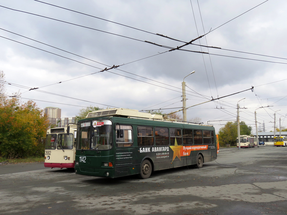 Челябинск, ЛиАЗ-5280 (ВЗТМ) № 1142; Челябинск — Происшествия