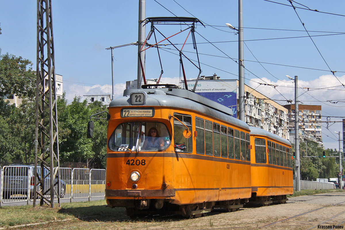 Sofia, Duewag T4 č. 4208