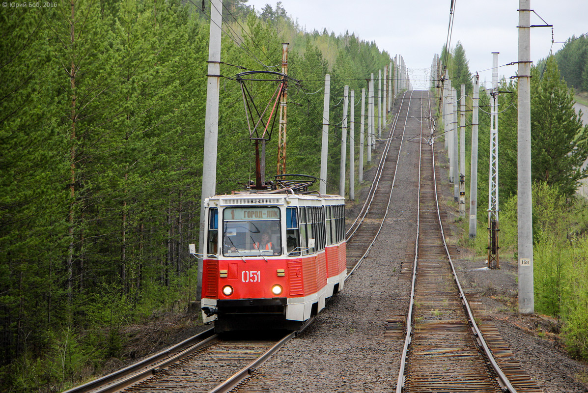 Ust-Ilimsk, 71-605 (KTM-5M3) № 051