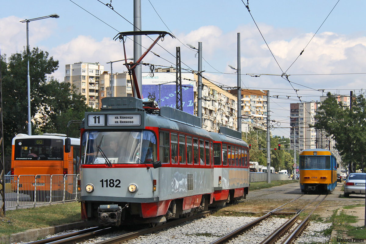 Sofia, Tatra T4DC № 1182