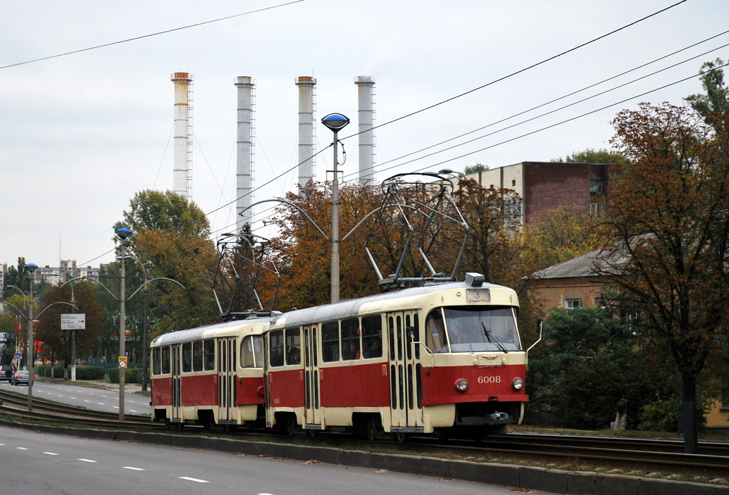 Киев, Tatra T3SU № 6008