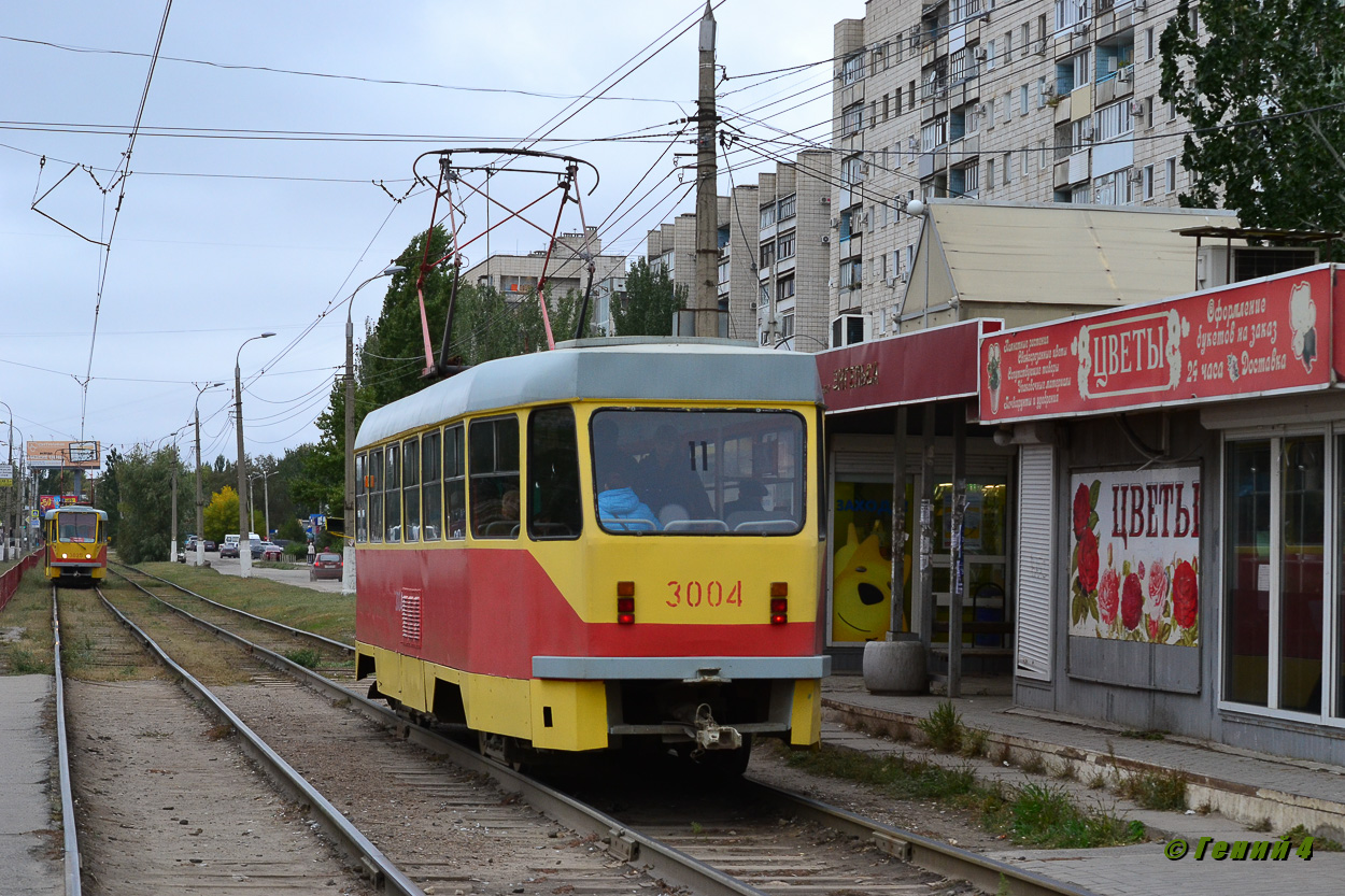 Volgograd, Tatra T3SU mod. VZSM N°. 3004