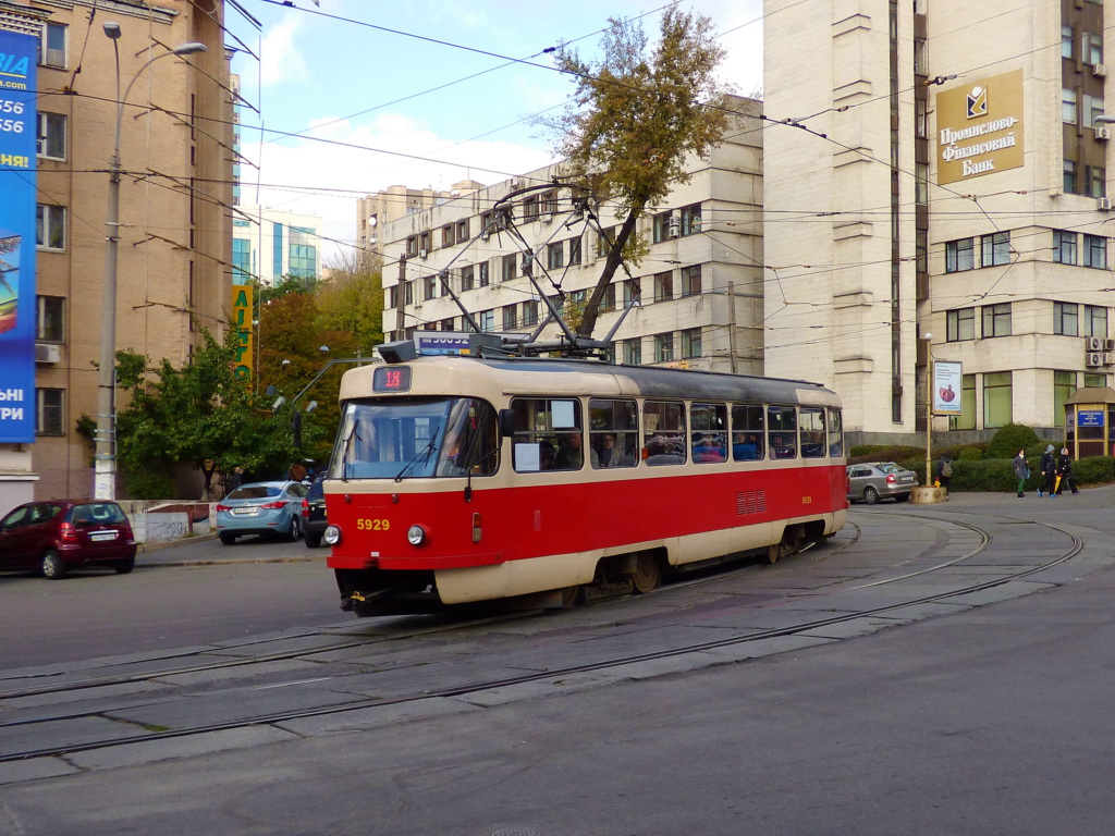Киев, Tatra T3SUCS № 5929