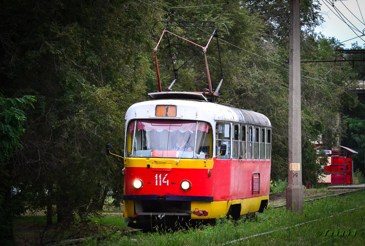 Volžska, Tatra T3SU № 114